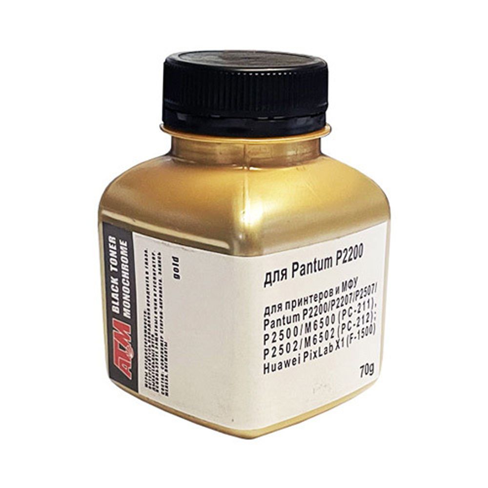 Тонер для Pantum P2200/P2207/P2507/P2500W/M6500 (70гр) Gold ATM