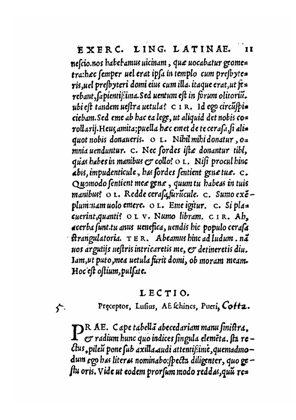 Linguae latinae exercitatio | Juan Luis Vives