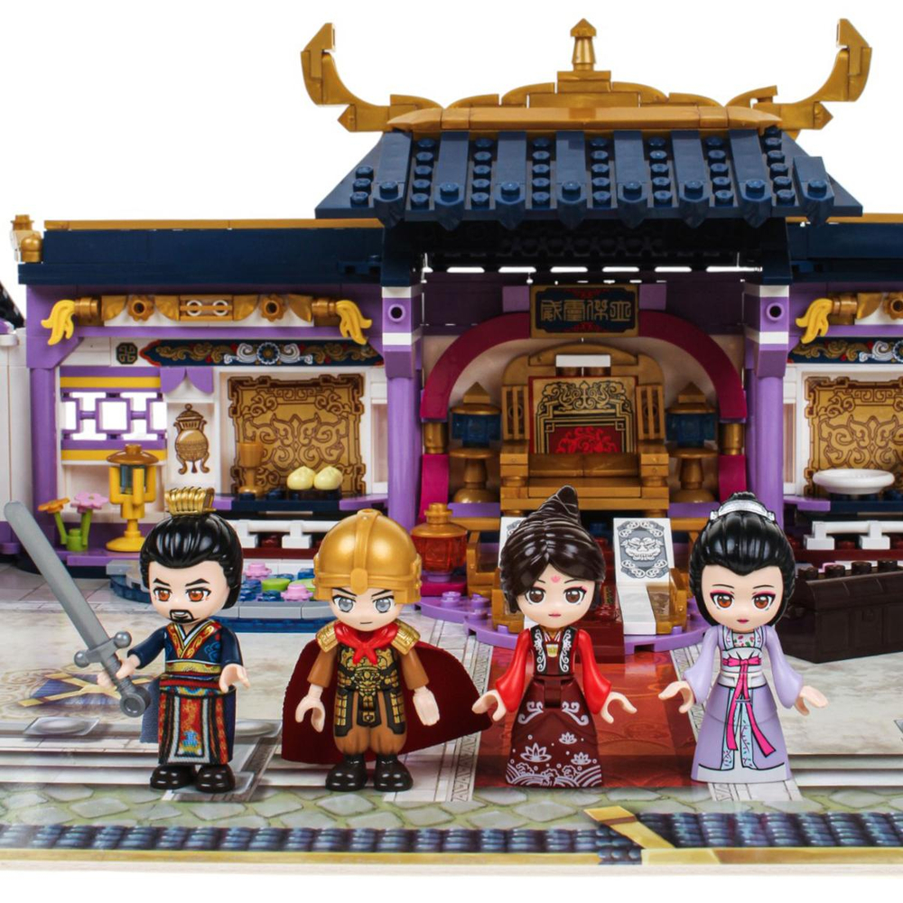 Конструктор блочный Брик для девочек 979дет., коробка 33015