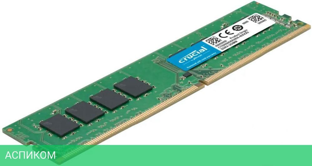 Оперативная память Crucial Basics 16GB DDR4 (CB16GU3200)
