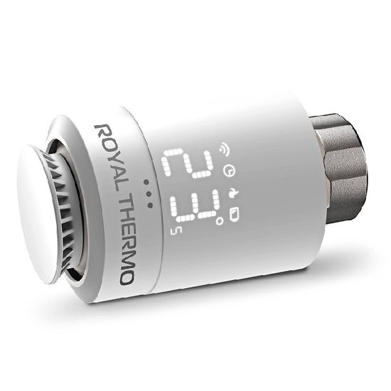 Термостат радиаторный электронный Royal Thermo Smart Heat белый