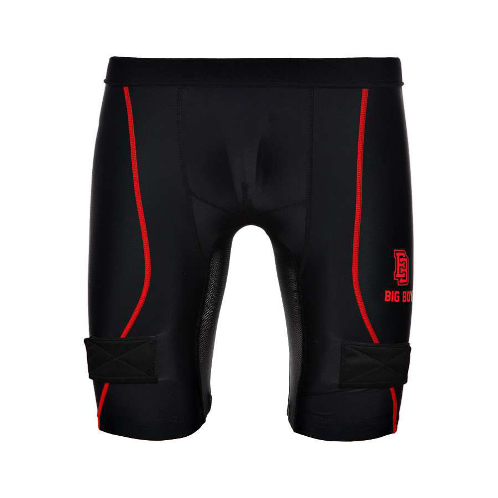 Шорты компрессионные взрослые BIG BOY Elite Line BB-SHEL-SR-L, с защитой паха, р.L