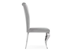 Стул на металлокаркасе Lund dark grey / steel