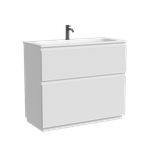 Тумба напольная SANCOS Folk Floor 995х445х850, c двумя ящиками оснащенными доводчиками, Bianco, арт.FL100FW