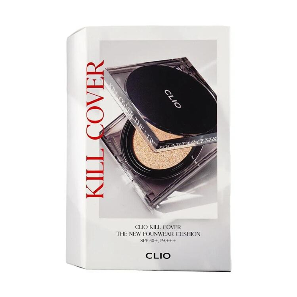 CLIO KILL COVER THE NEW FOUNWEAR CUSHION spf 50 - Тональный солнцезащитный кушон