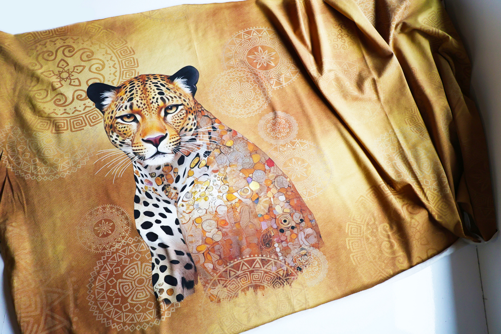 ЗОЛОТОЙ ГЕПАРД - Кулирка с лайкрой, компакт пенье (ДЖ67 Маша) (к1 высота 70см, обрезан снизу)