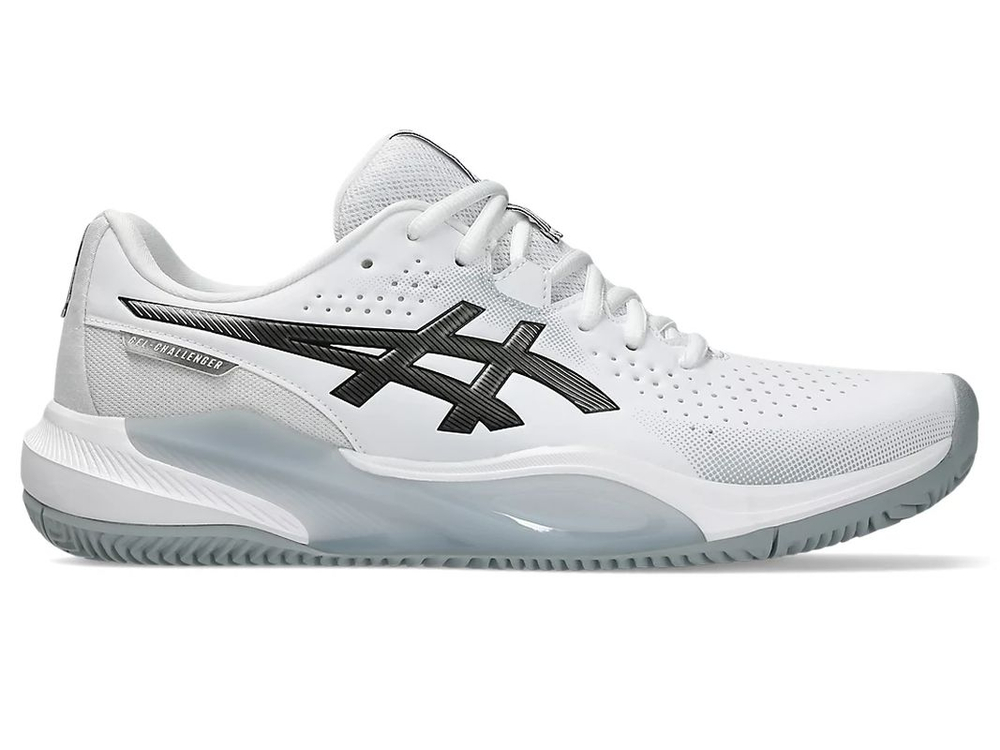 Мужские теннисные кроссовки Asics Gel-Challenger 15 Clay - white/gunmetal
