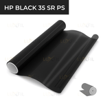 Пленка тонировочная металлизированная HP BLACK 35 SR PS LUXFIL, рулон (размер 1,524x30м.)