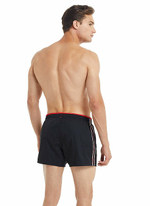 Мужские пляжные шорты черный