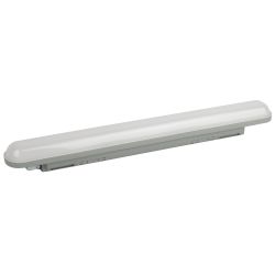 Линейный светодиодный светильник ЭРА SPP-201-0-65K-018 18Вт 6500К IP65 600 матовый | Линейные светодиодные светильники IP65