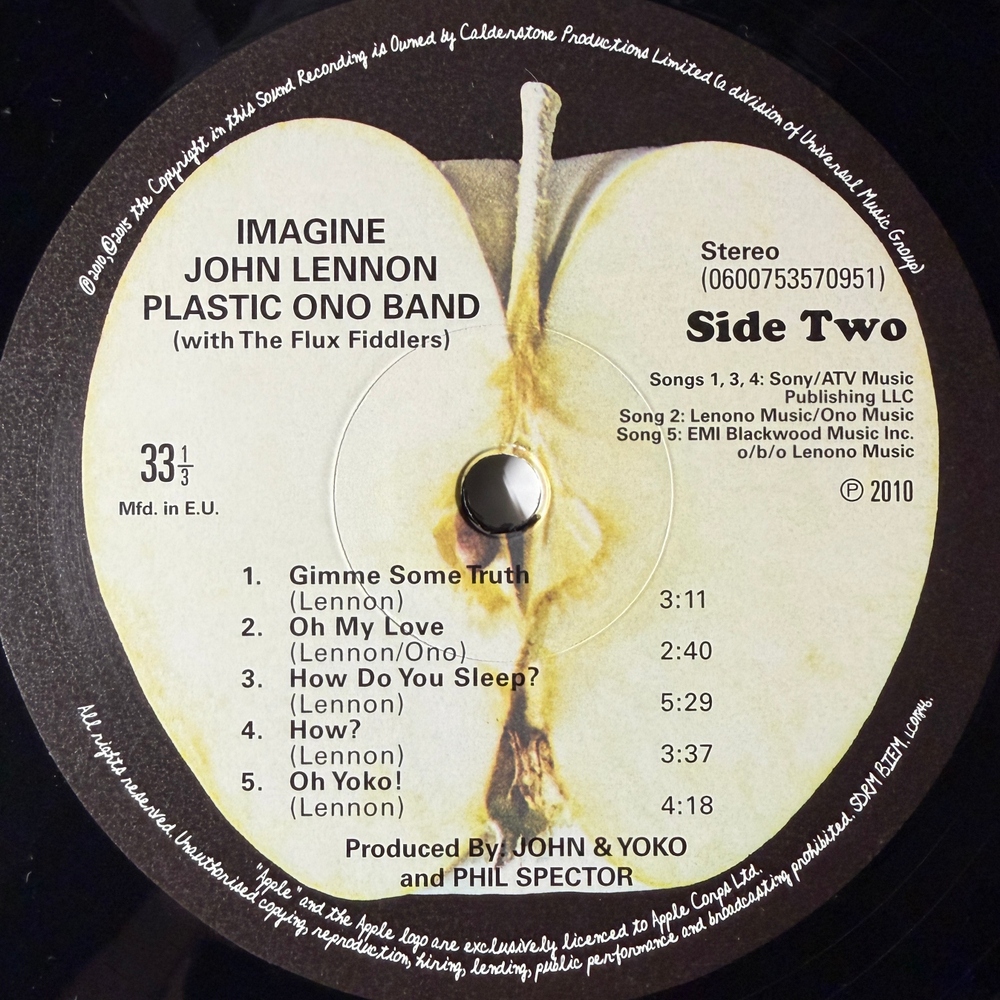 John Lennon - Imagine (Европа 2015г.)