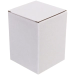 Банка для продуктов стеклянная 550мл «Хай-Тек» с бамбуковой крышкой и ложкой, квадратная 8*12см