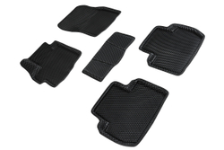 Коврики EVA 3D ромб для Mitsubishi Outlander II (XL) 2006-2012, Seintex.95200