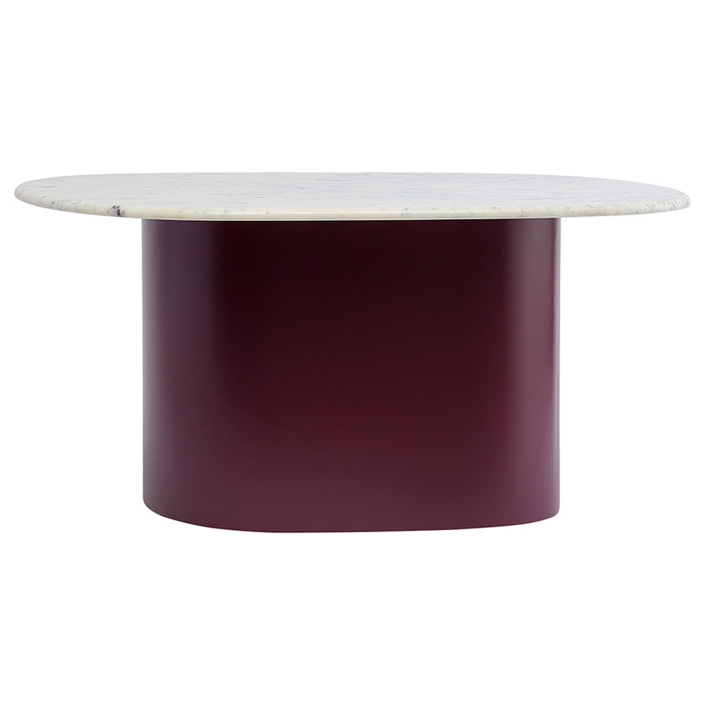 Столик журнальный Bergenson Bjorn Mojo, 90х62 см, сливовый