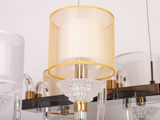 Подвесная люстра Manne L.4306-6 SILVER GO+WH