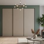 Дверь-купе ARISTO SLIM LINE, ЛДСП EGGER, профиль черный матовый