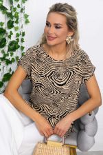 Блуза Покоряя сердца (зебра) Б13539-1М LT Collection