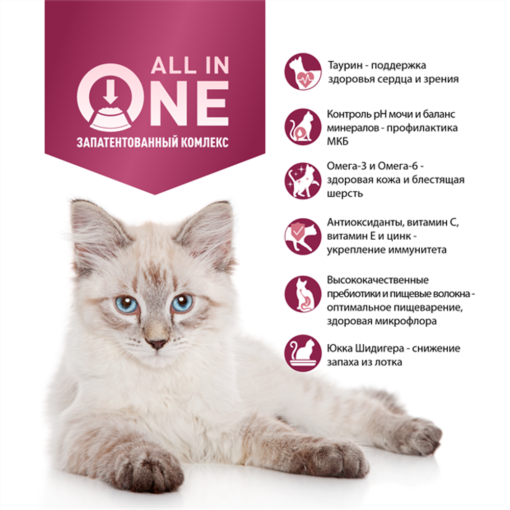 Happy Cat Care Skin & Coat Мясные кусочки в соусе