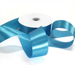 Лента Атласная 3,8см х 55м Сатин (Голубой)