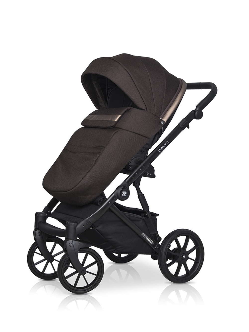 Детская коляска Riko Basic Delta 2 в 1 04 chocolate