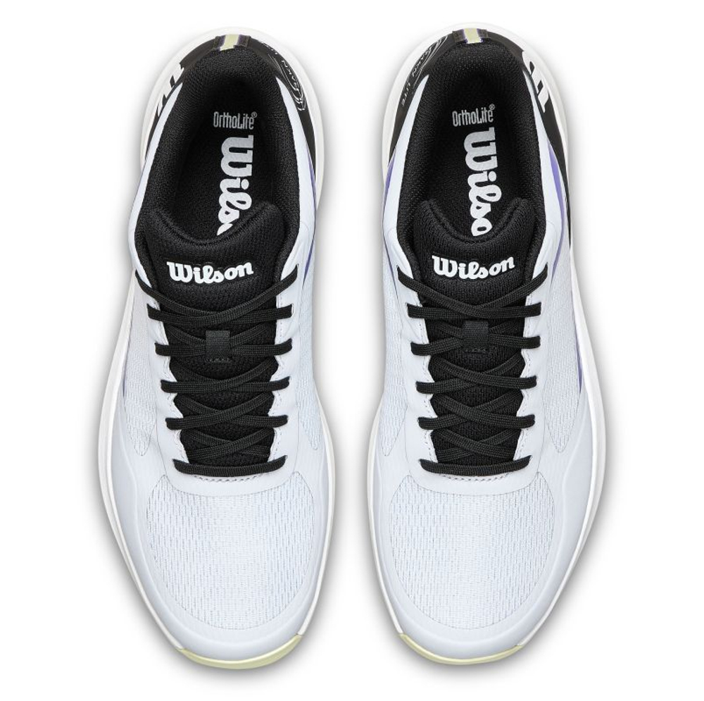 Мужские кроссовки для Падел Wilson Hurakn Lite - gray dawn/black/tender yellow