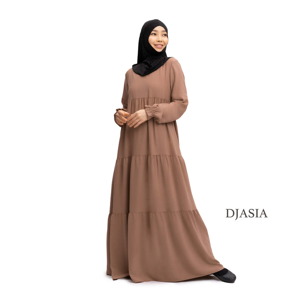 CASCADE DRESS FROM MEDINA SILK