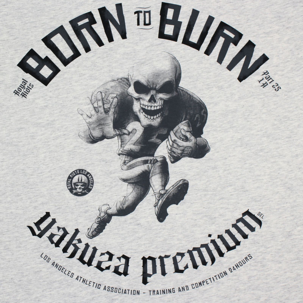 Футболка серая Yakuza Premium 3703-2