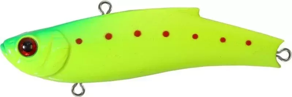 Воблер Bassday Orc Range Vib 55ES P-412 Lime Chart Head Iwashi