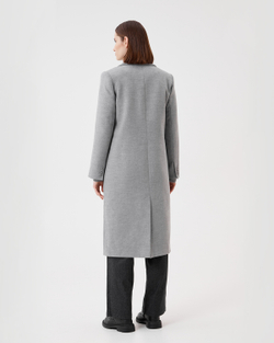 Пальто двубортное