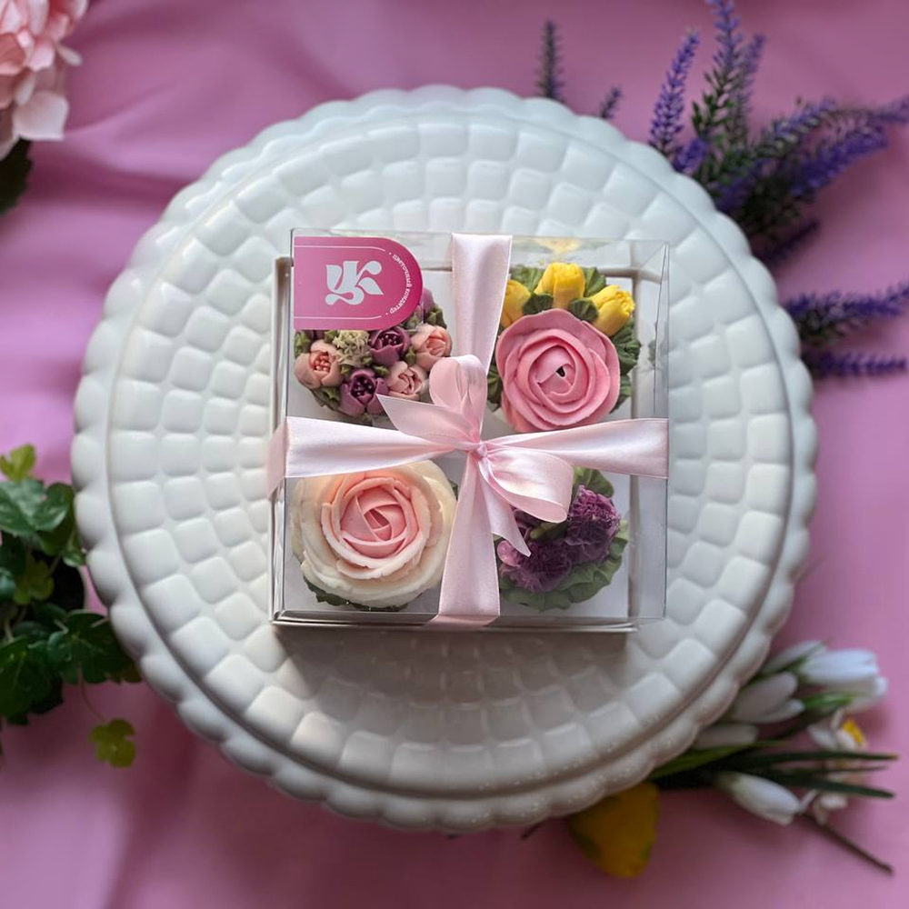 Шоколадные горшочки "Нежность лепестков"