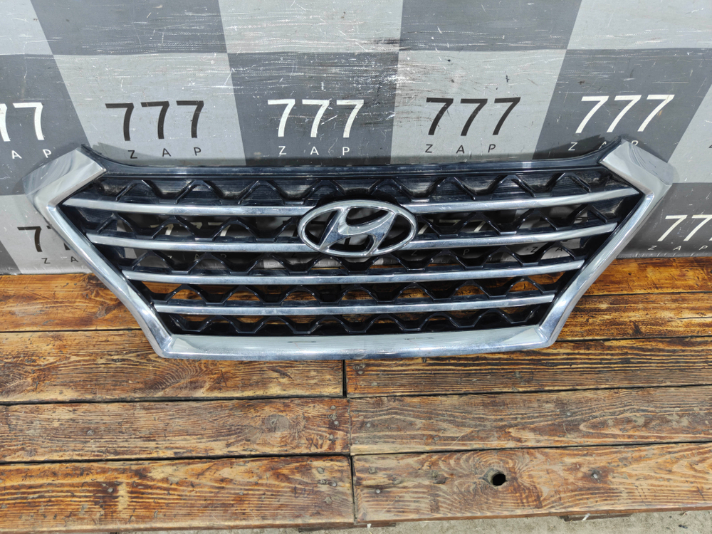Решетка радиатора Hyundai Tucson 3 (TL) 18-21 Б/У Оригинал 86350D7610