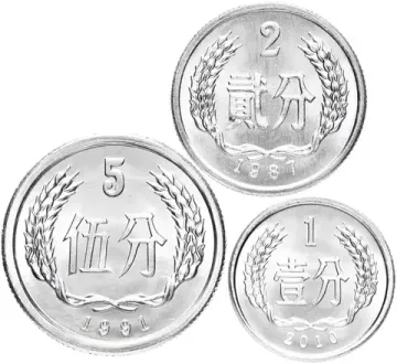 Набор монет Китая (3 шт)