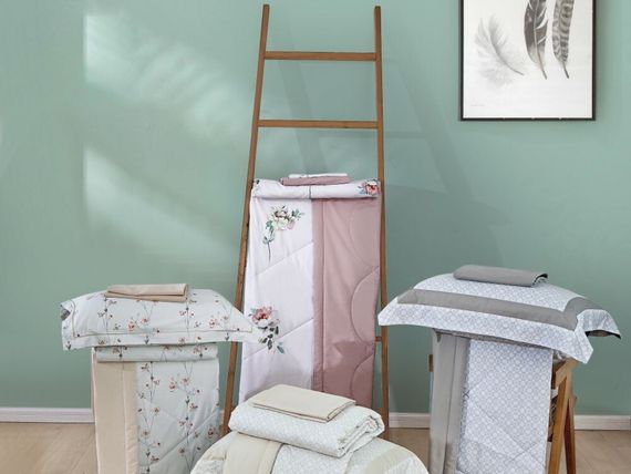 Комплект с одеялом Asabella 2155 из Египетского хлопка PREMIUM