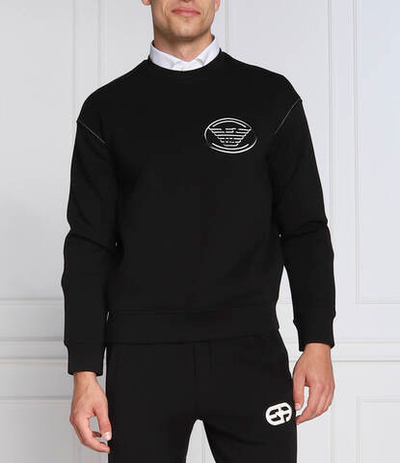 Худи Emporio Armani - черный(6L1M82 1JHSZ)