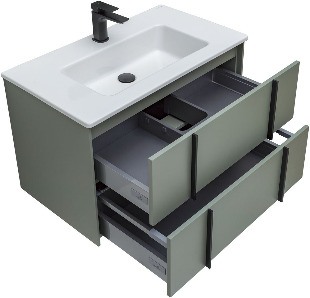 Тумба с раковиной Allen Brau Reality 1.32005.CGM 80 cement grey matt