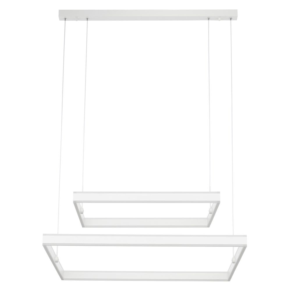 Citilux Дуэт CL719K210 LED Люстра подвесная с пультом Белая