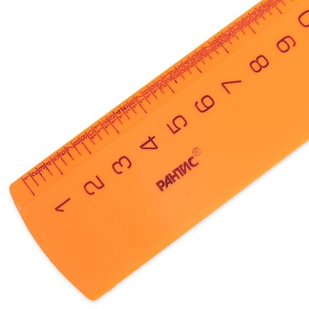 ЛЗ 40e   Линейка закройщика   пластик   40 см  без упаковки