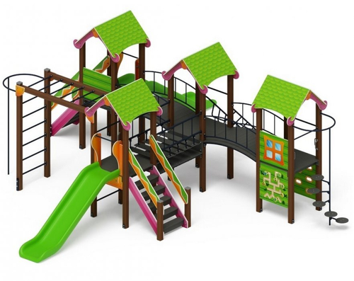 Детский игровой комплекс Лукоморье ДИК 2.25.08-01 H=1200