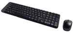 Клавиатура Logitech Wireless Combo MK220 черный