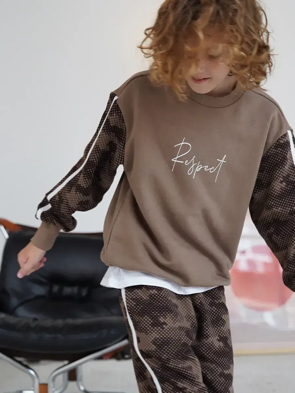 Спортивный костюм для мальчика, свитшот и брюки