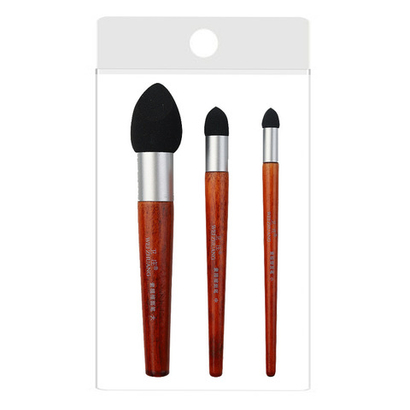 Кисти-спонжи коричневые