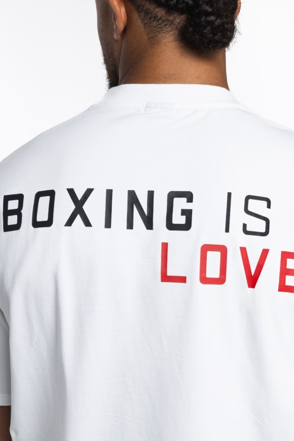 Футболка BOXRAW Boxing Is Love белая