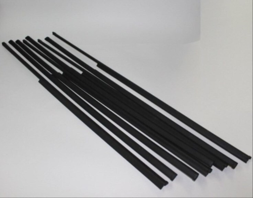 Уплотнители стекол /2106/ гориз. бархотка (литые наконечники) /8шт/ (AD Plastik)