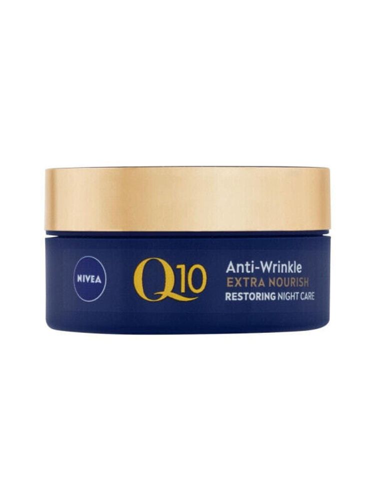 Увлажнение и питание Nivea Q10 Power Anti-Wrinkle Extra Nourish 50 ml nachtcreme Feine Linien &amp; Falten für Frauen