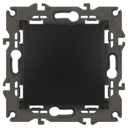 Переключатель ЭРА Elegance 14-1103-05 10АХ-250В IP20 антрацит