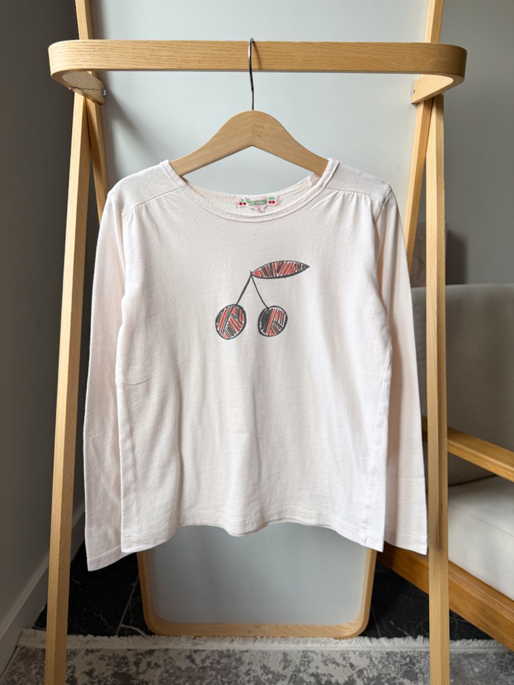 Хлопковый лонгслив Bonpoint, 128