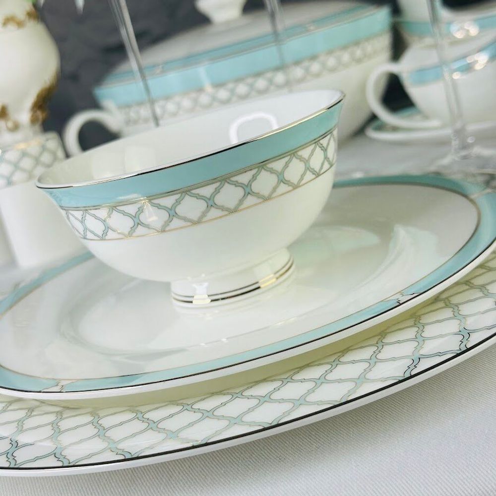 Lenardi 145-626 Набор из 2 салатников 11,5см ВЕРСАЛЬ в под.уп.(х24)Костяной фарфор