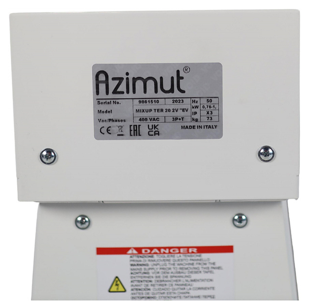 Тестомес спиральный Azimut MIXUP TER 30 2V EVO