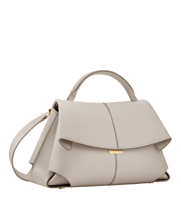 Сумка Polene Mokki EDITION TEXTURED CHALK