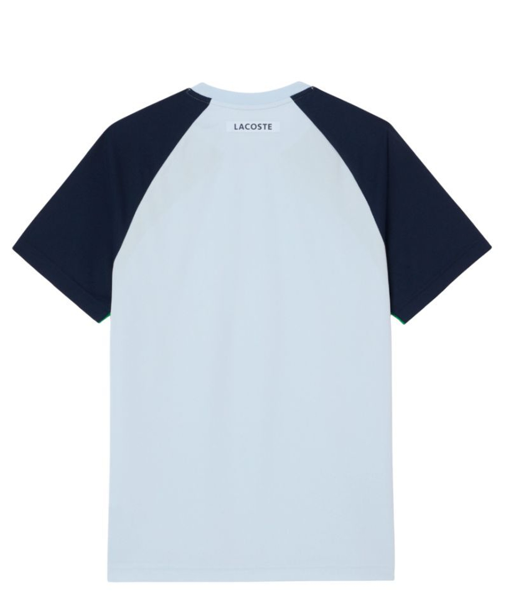 Теннисная футболка Lacoste Ultra Dry Colour-Block Tennis